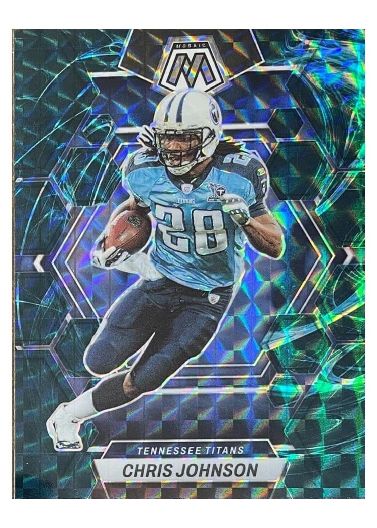2023 Panini Mosaic Base Set Chris Johnson #242 card