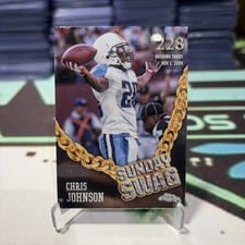 2024 Topps Chrome Sunday Swag Chris Johnson #SS-9 card