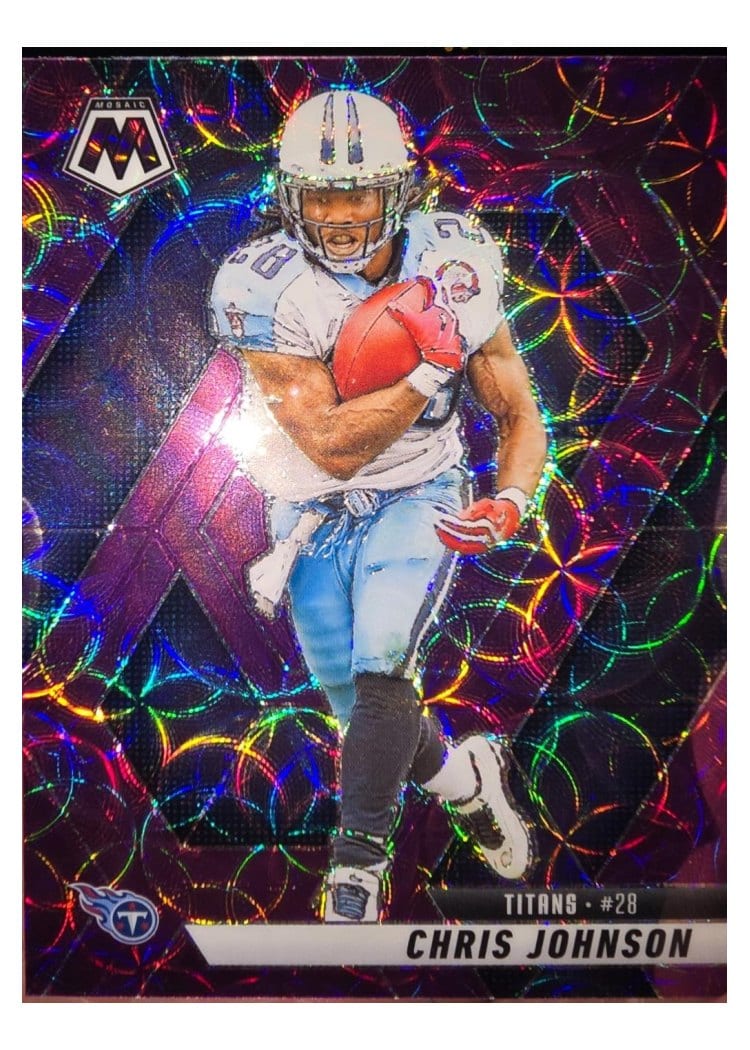 2025 Panini Mosaic Base Set Chris Johnson #224 card
