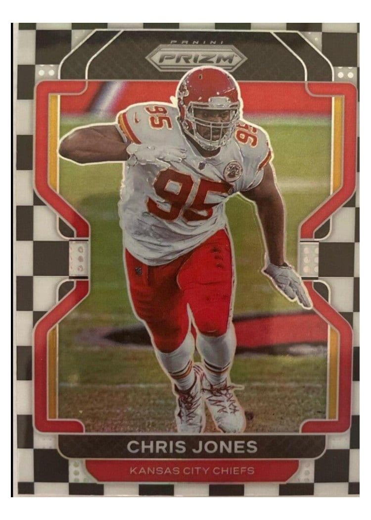 2021 Panini Prizm Base Set Chris Jones #192 card
