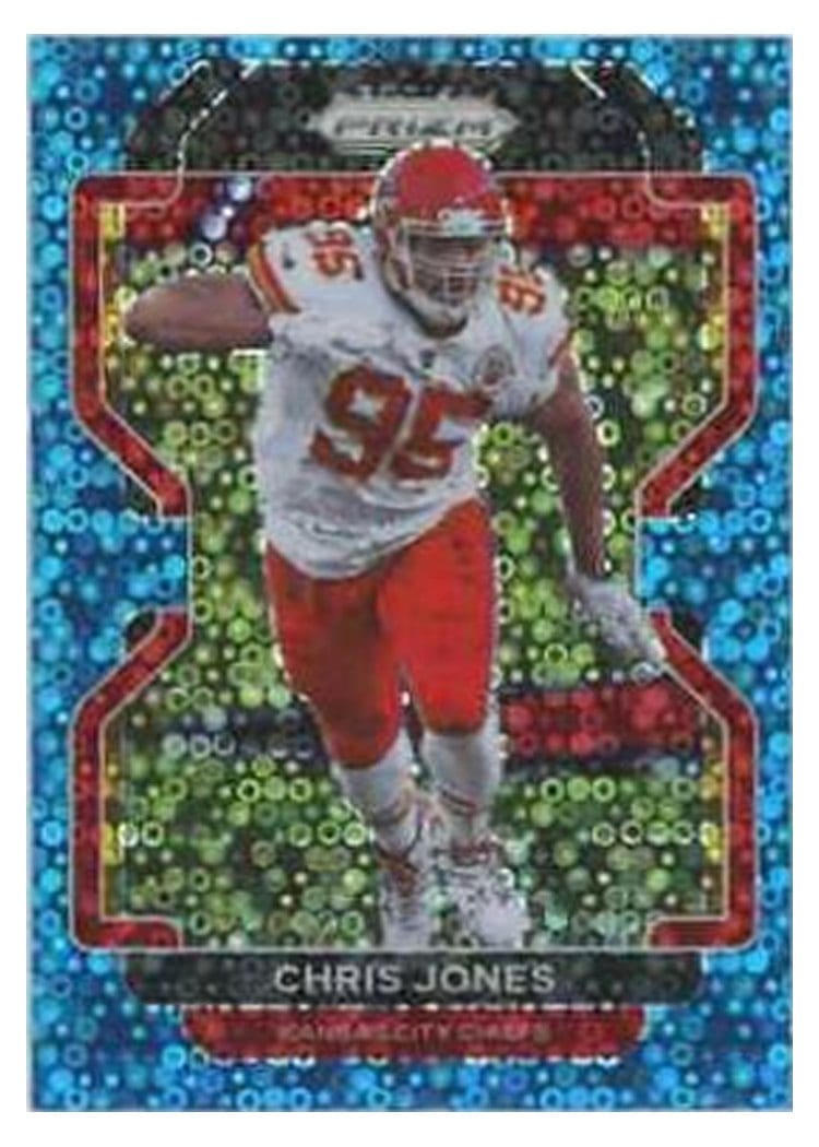 2021 Panini Prizm Base Set Chris Jones #192 card