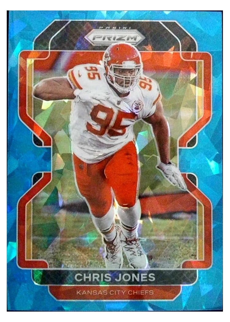 2021 Panini Prizm Base Set Chris Jones #192 card
