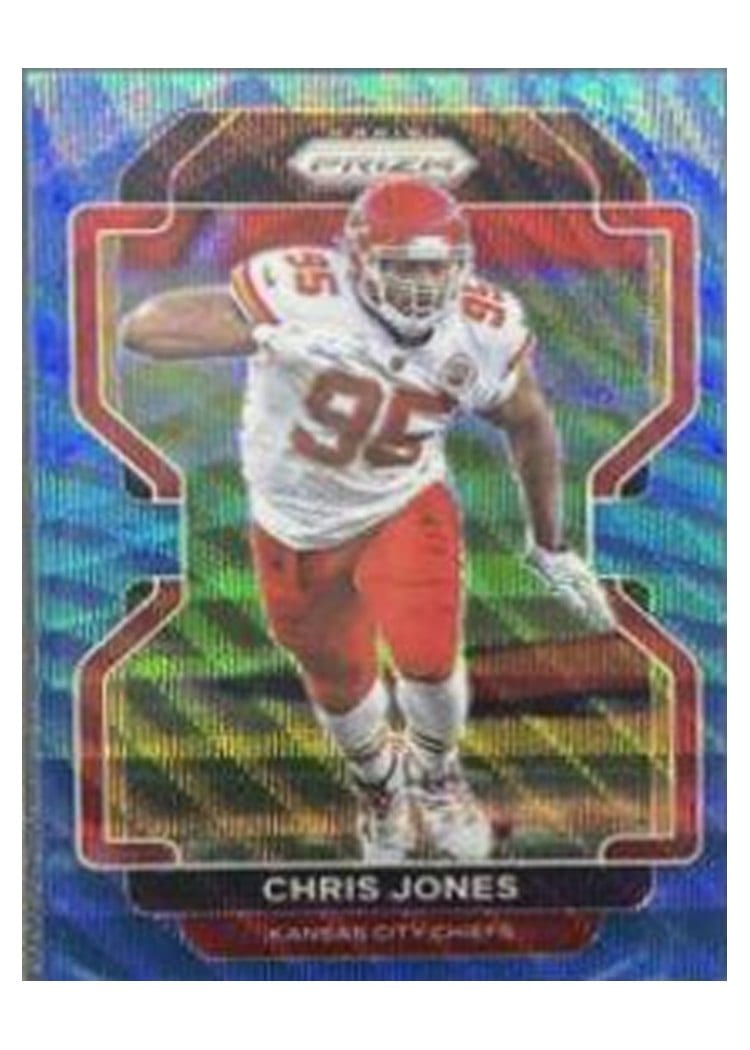 2021 Panini Prizm Base Set Chris Jones #192 card