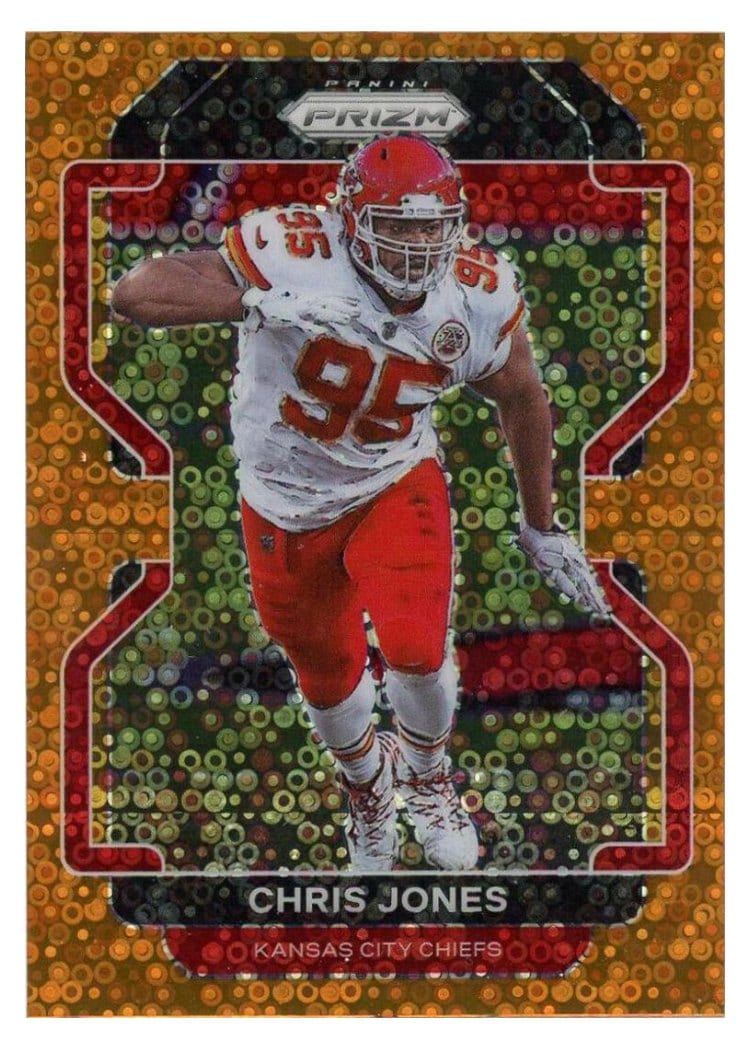 2021 Panini Prizm Base Set Chris Jones #192 card