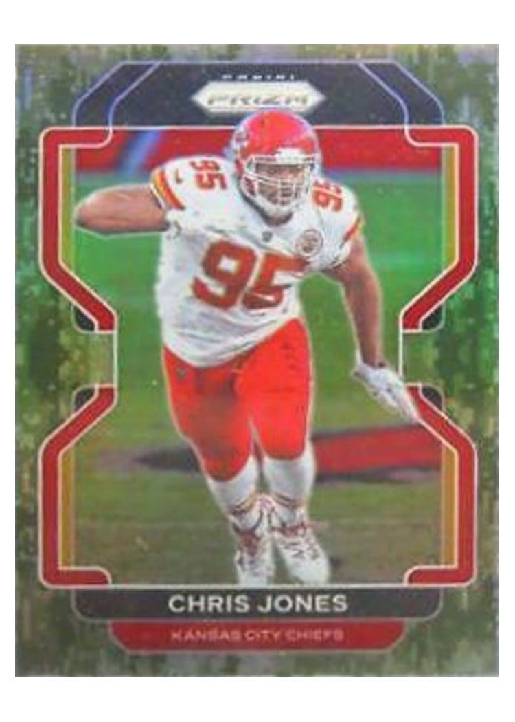 2021 Panini Prizm Base Set Chris Jones #192 card