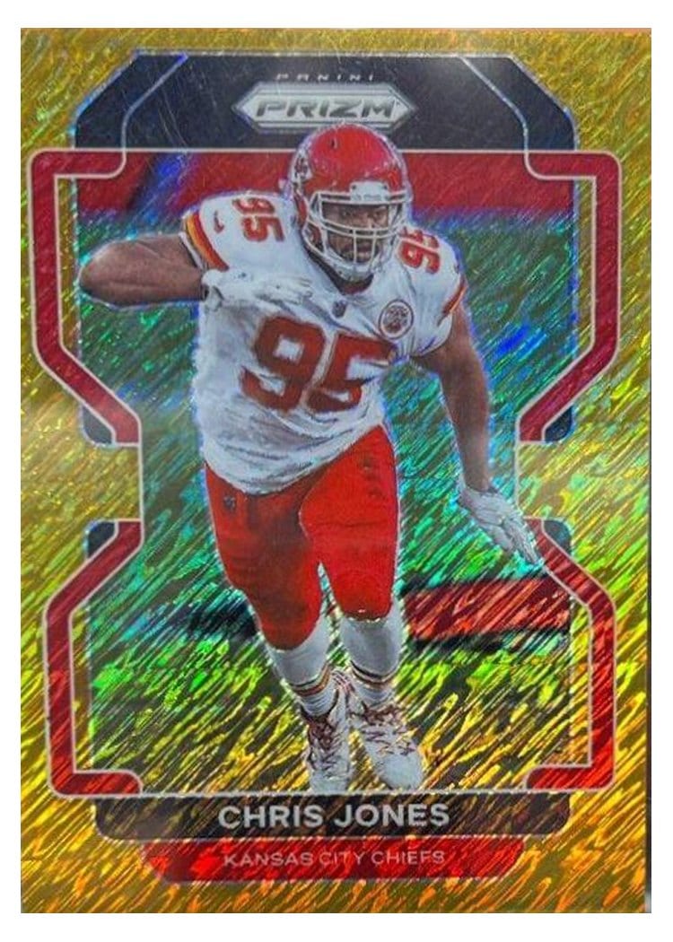 2021 Panini Prizm Base Set Chris Jones #192 card