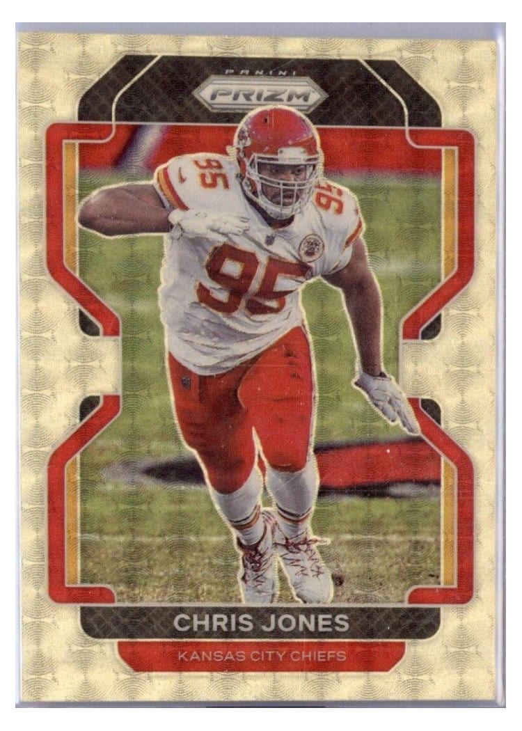 2021 Panini Prizm Base Set Chris Jones #192 card