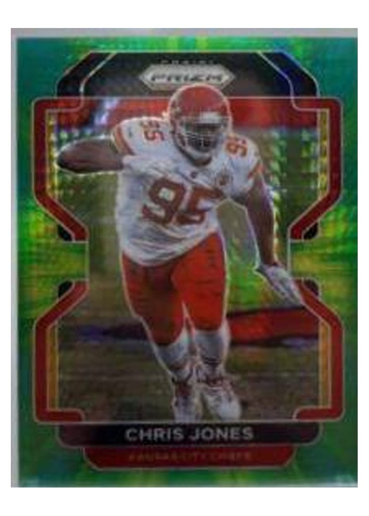 2021 Panini Prizm Base Set Chris Jones #192 card