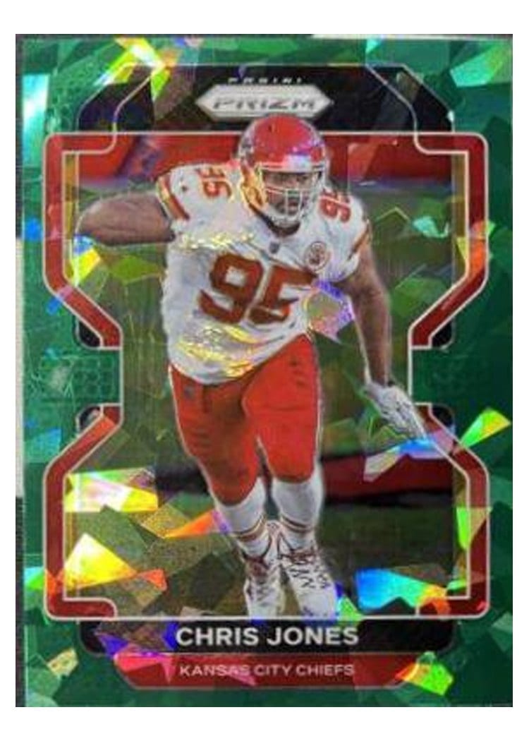 2021 Panini Prizm Base Set Chris Jones #192 card