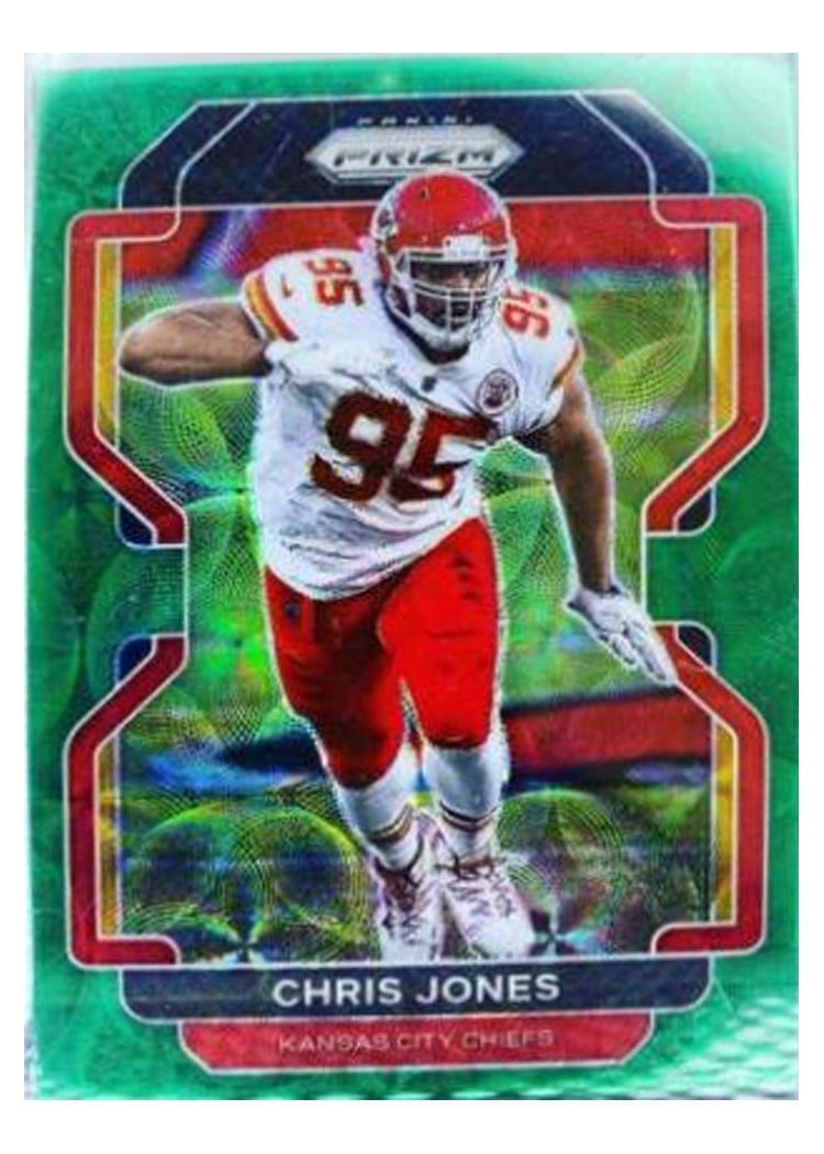 2021 Panini Prizm Base Set Chris Jones #192 card