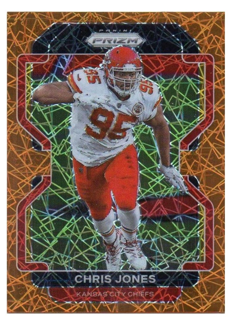 2021 Panini Prizm Base Set Chris Jones #192 card