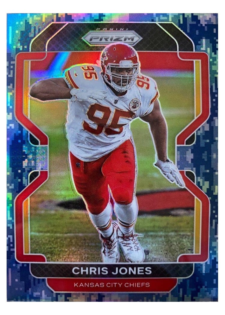 2021 Panini Prizm Base Set Chris Jones #192 card