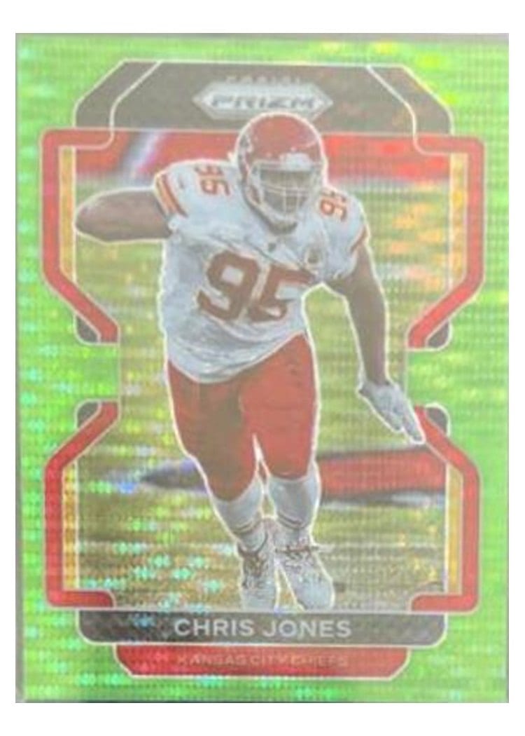 2021 Panini Prizm Base Set Chris Jones #192 card
