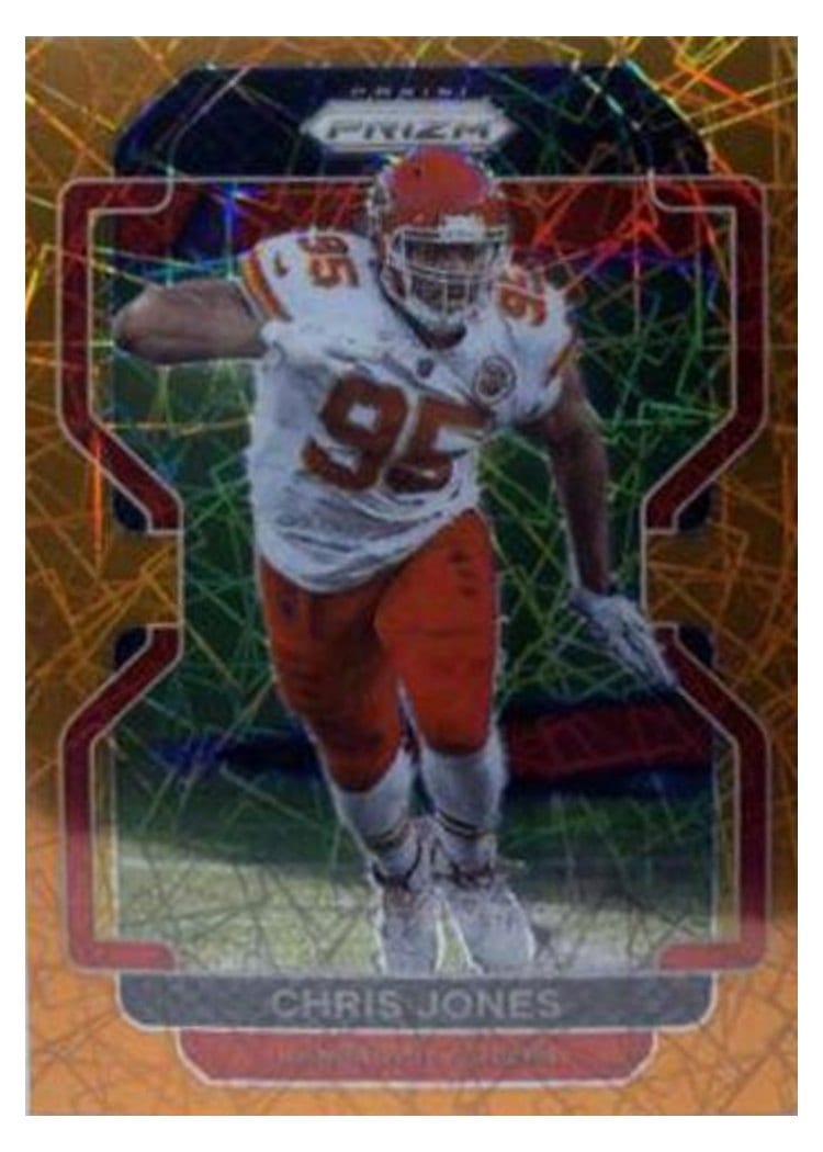 2021 Panini Prizm Base Set Chris Jones #192 card