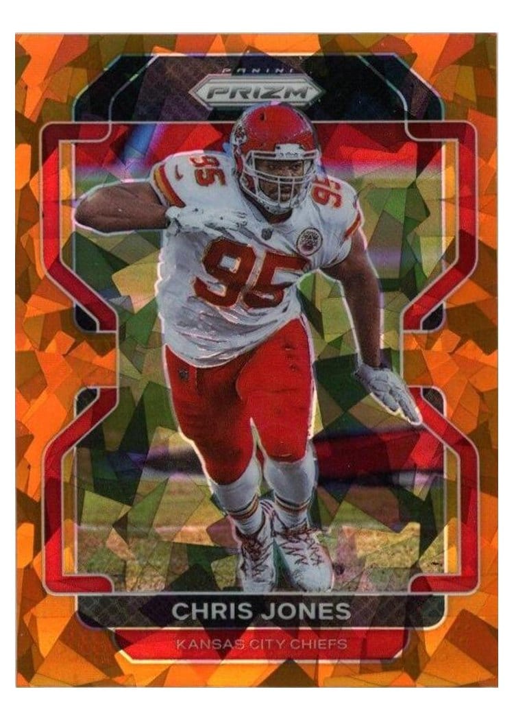 2021 Panini Prizm Base Set Chris Jones #192 card