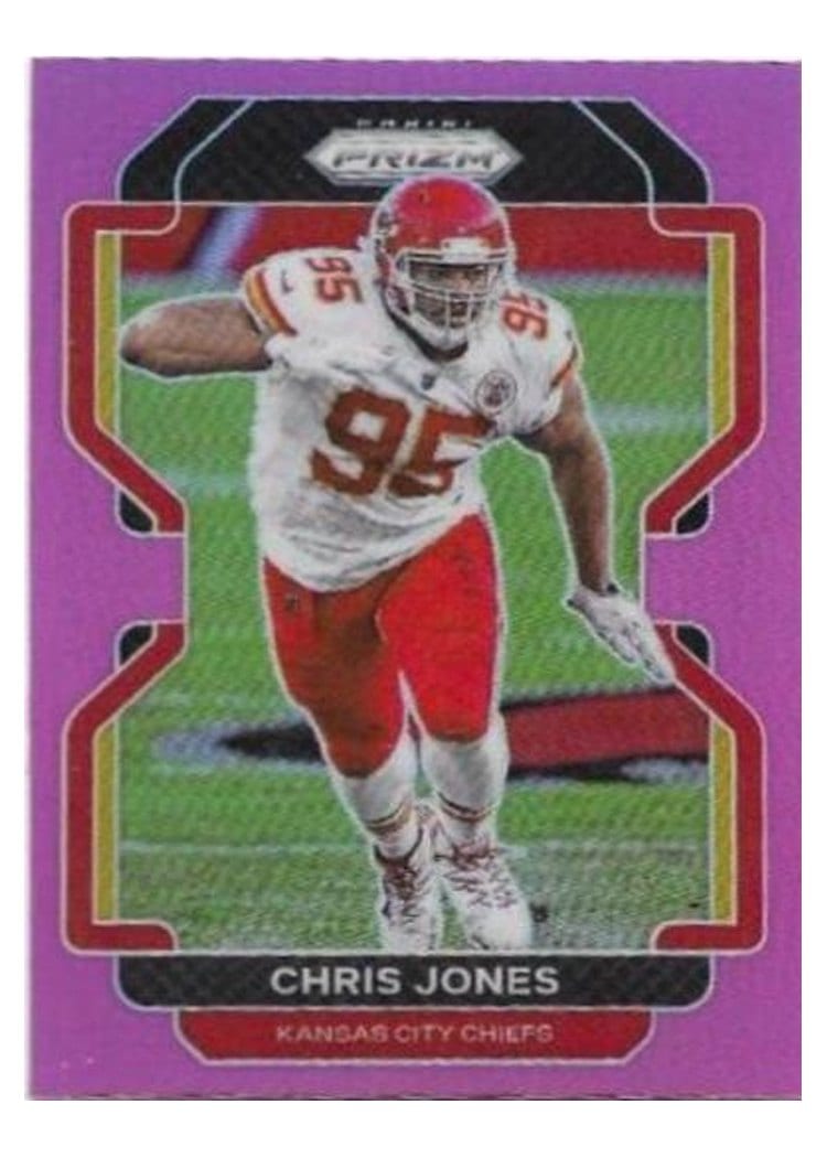 2021 Panini Prizm Base Set Chris Jones #192 card