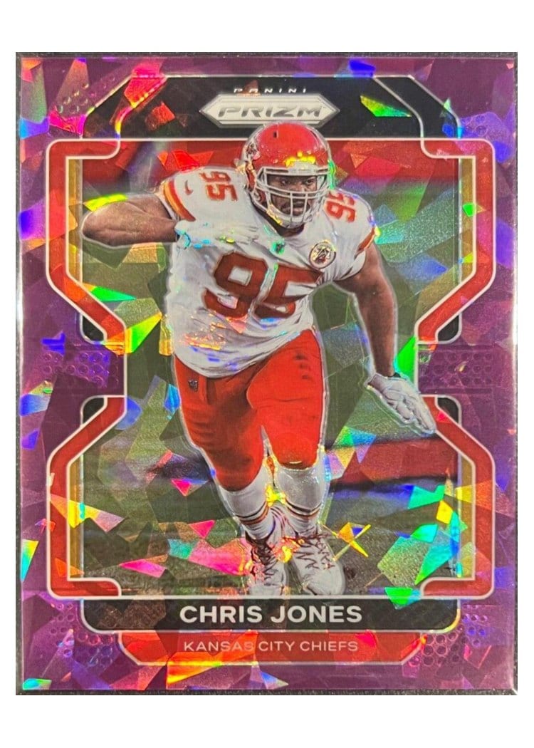 2021 Panini Prizm Base Set Chris Jones #192 card