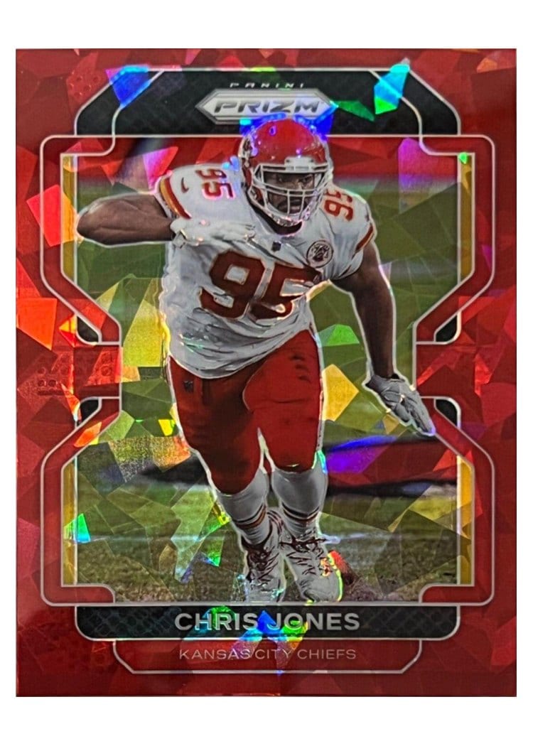 2021 Panini Prizm Base Set Chris Jones #192 card