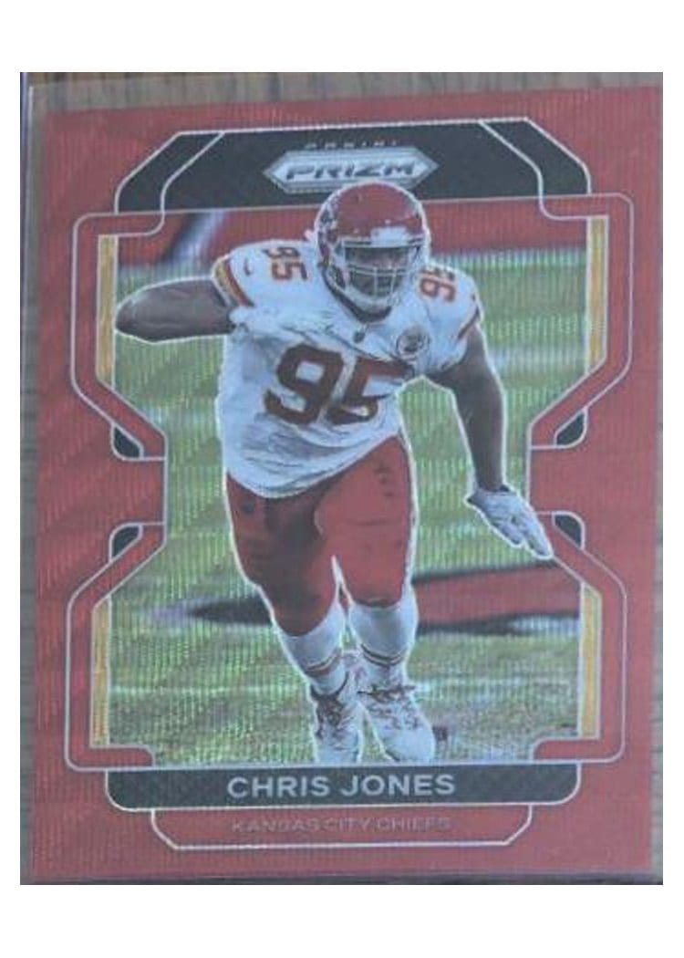 2021 Panini Prizm Base Set Chris Jones #192 card
