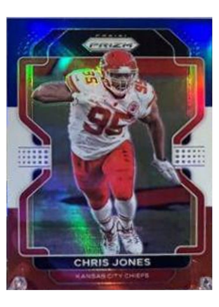 2021 Panini Prizm Base Set Chris Jones #192 card