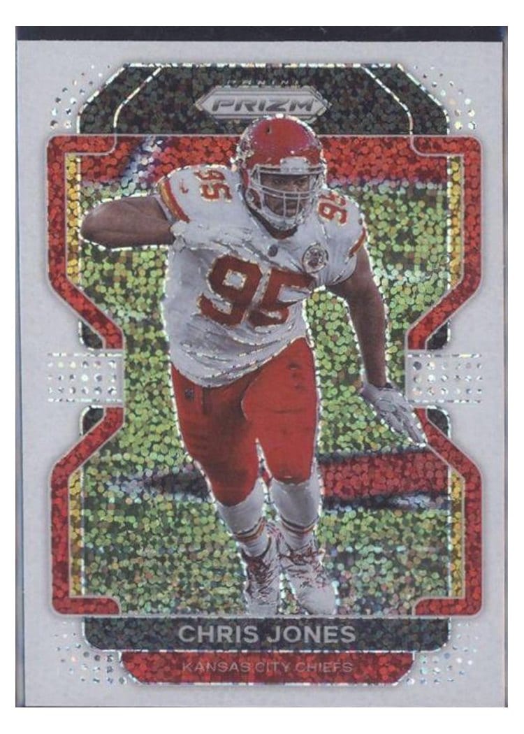 2021 Panini Prizm Base Set Chris Jones #192 card