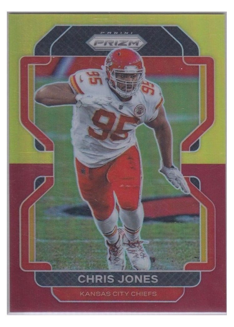 2021 Panini Prizm Base Set Chris Jones #192 card