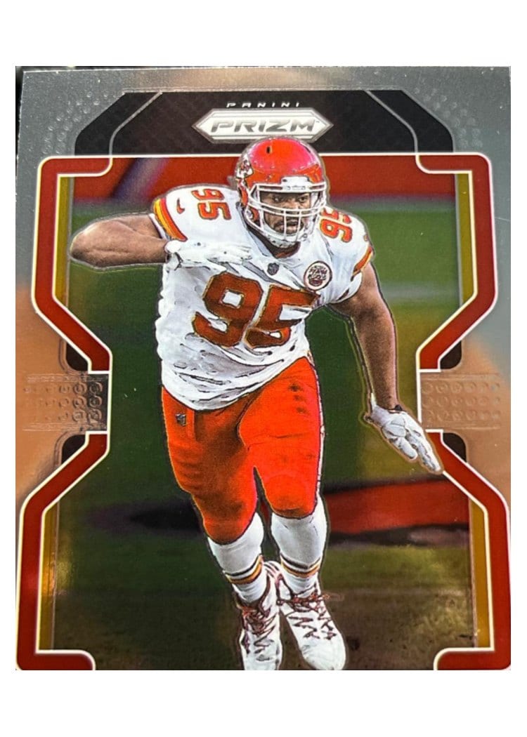 2021 Panini Prizm Base Set Chris Jones #192 card