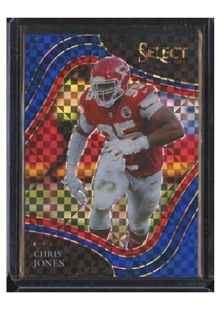 2021 Panini Select Base Set Chris Jones #318 card