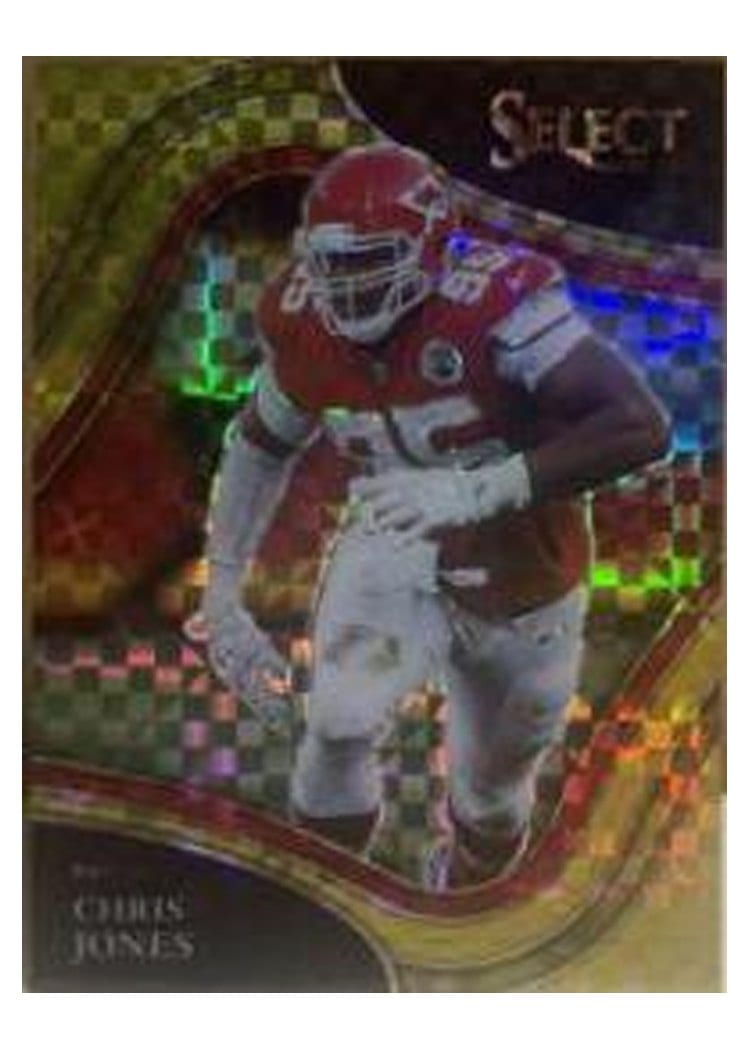 2021 Panini Select Base Set Chris Jones #318 card