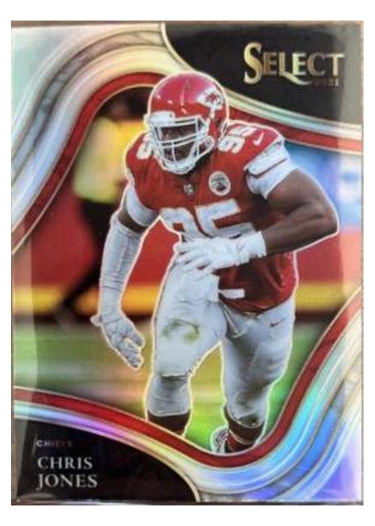 2021 Panini Select Base Set Chris Jones #318 card