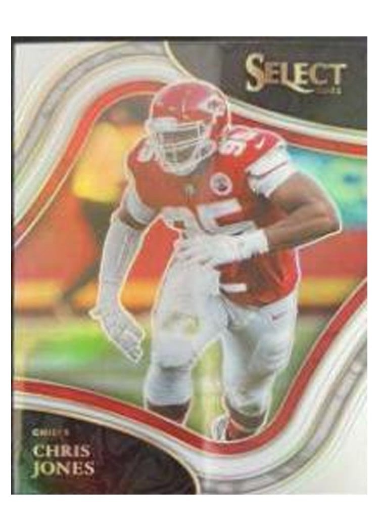 2021 Panini Select Base Set Chris Jones #318 card