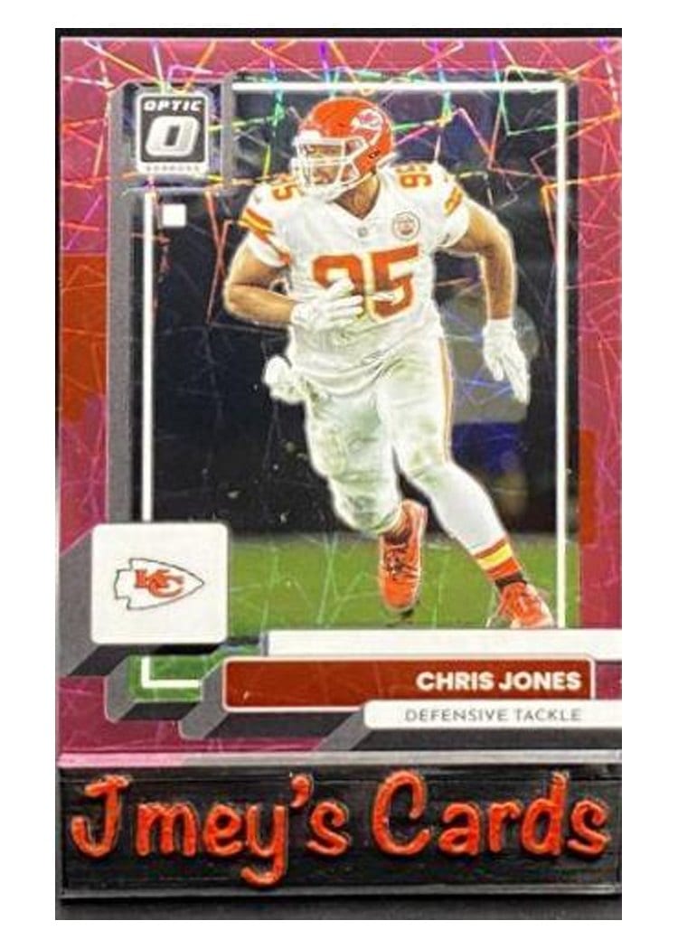 2022 Donruss Optic Base Set Chris Jones #78 card