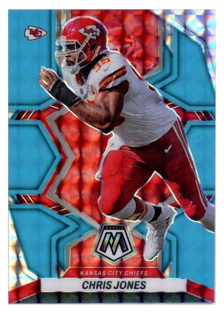 2022 Panini Mosaic Base Set Chris Jones #223 card
