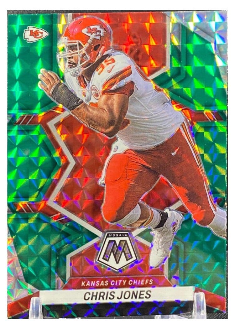2022 Panini Mosaic Base Set Chris Jones #223 card