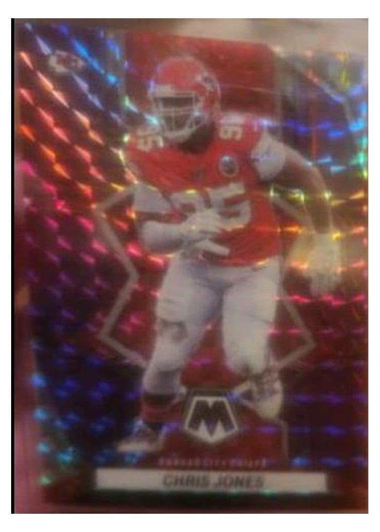 2022 Panini Mosaic Base Set Chris Jones #223 card