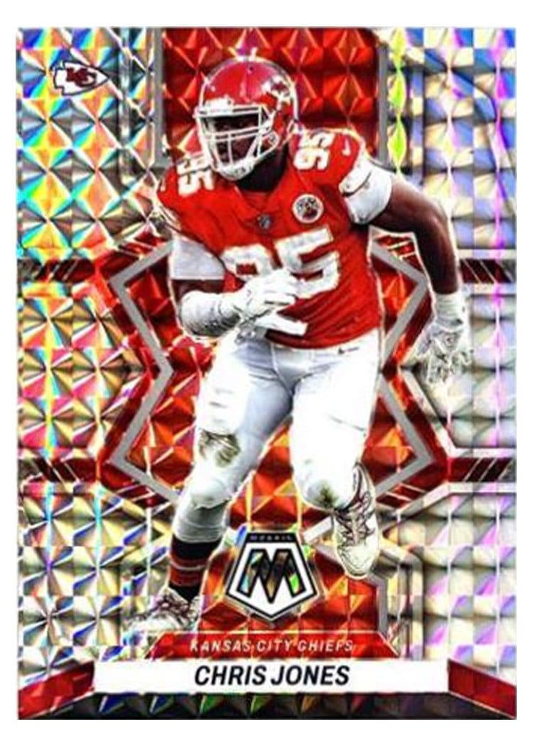 2022 Panini Mosaic Base Set Chris Jones #99 card