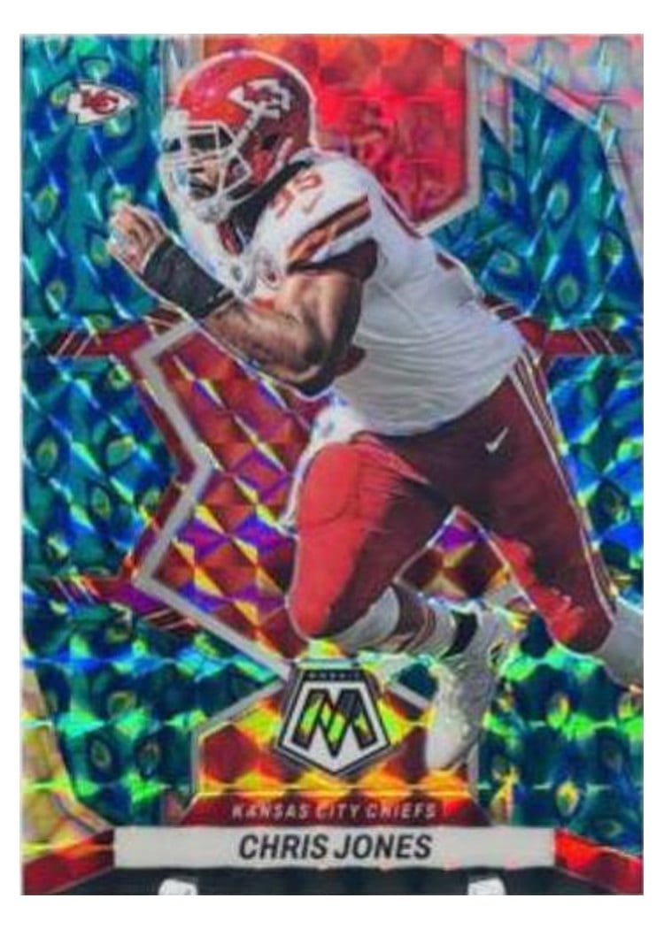 2022 Panini Mosaic Base Set Chris Jones #99 card