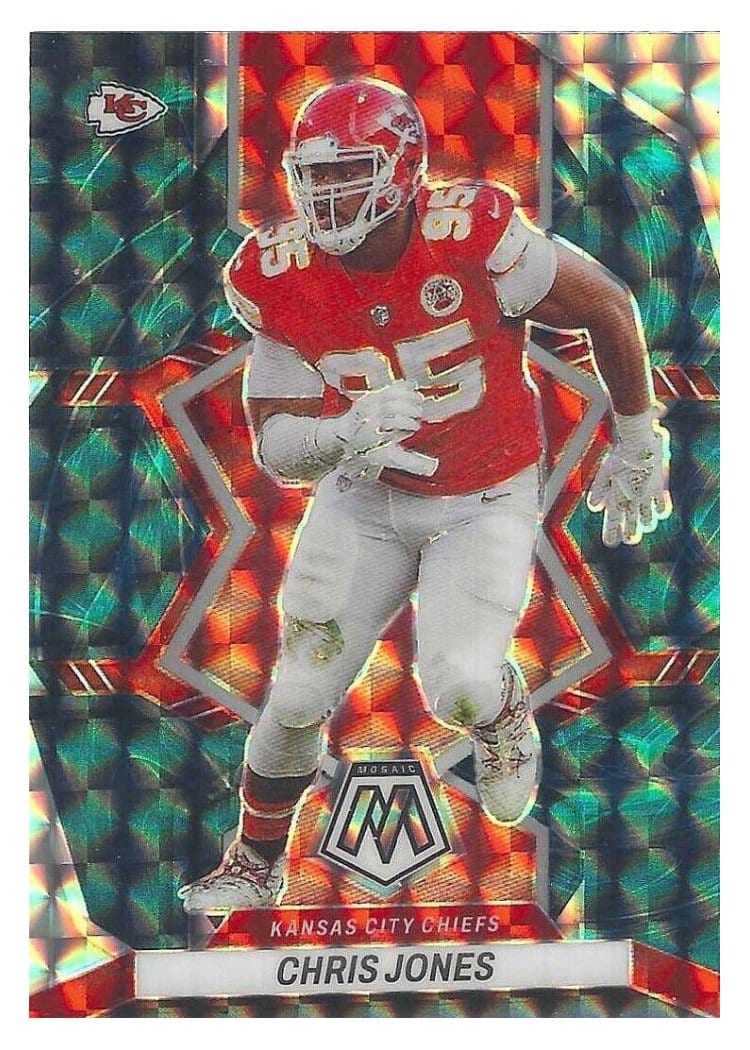 2022 Panini Mosaic Base Set Chris Jones #99 card