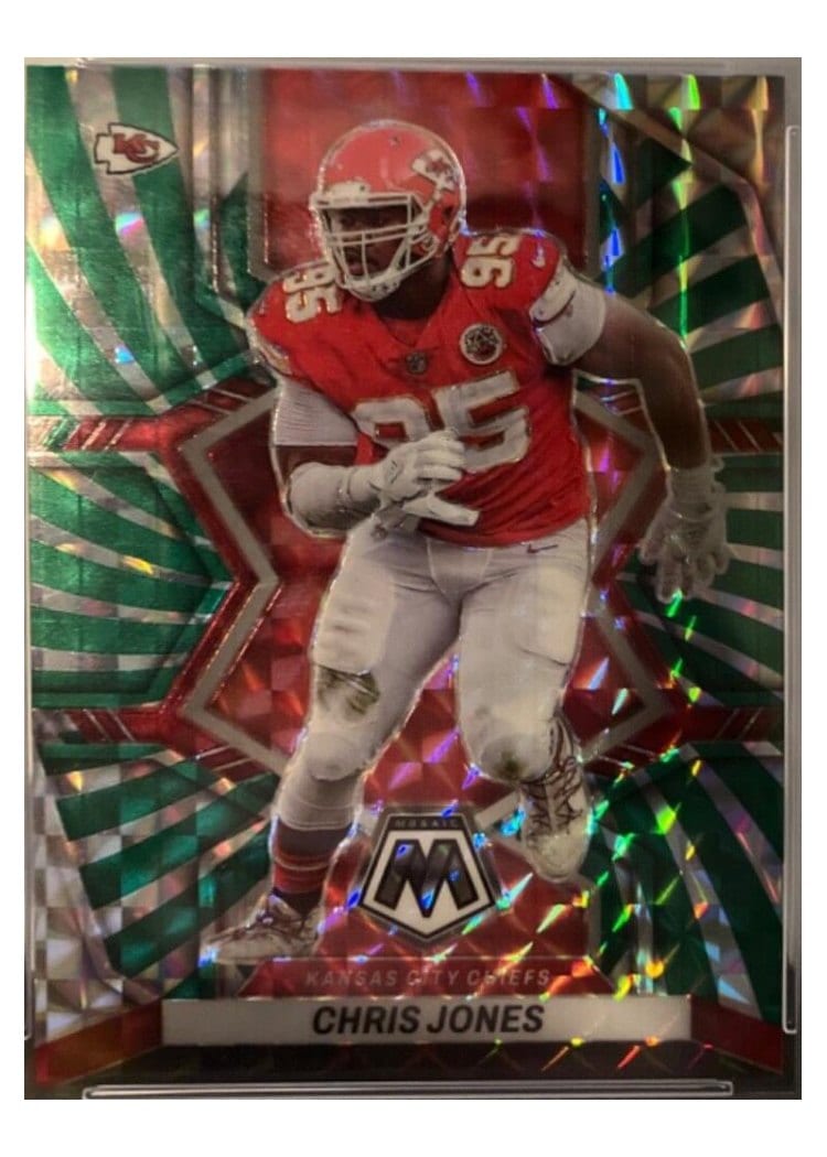2022 Panini Mosaic Base Set Chris Jones #99 card