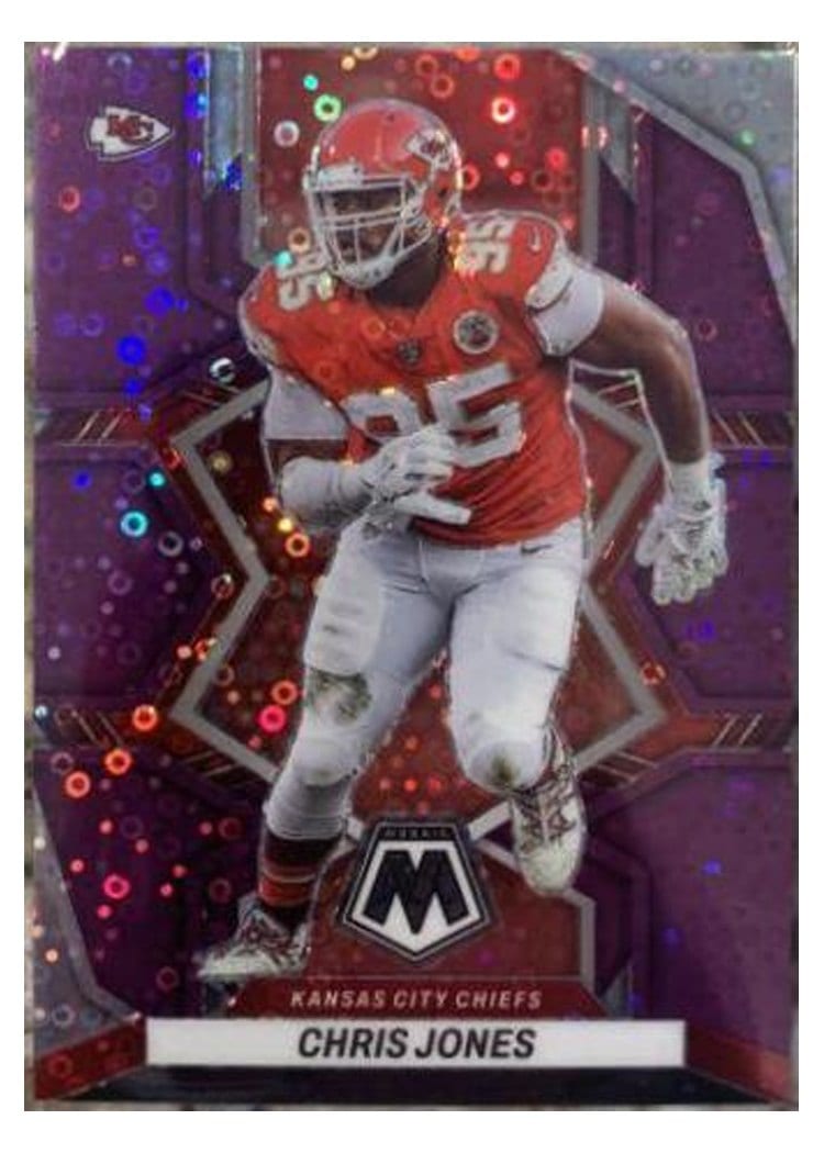 2022 Panini Mosaic Base Set Chris Jones #99 card
