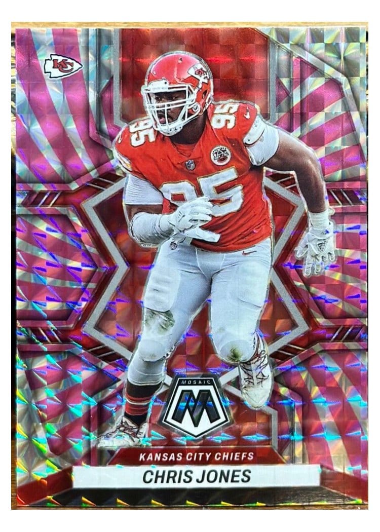 2022 Panini Mosaic Base Set Chris Jones #99 card
