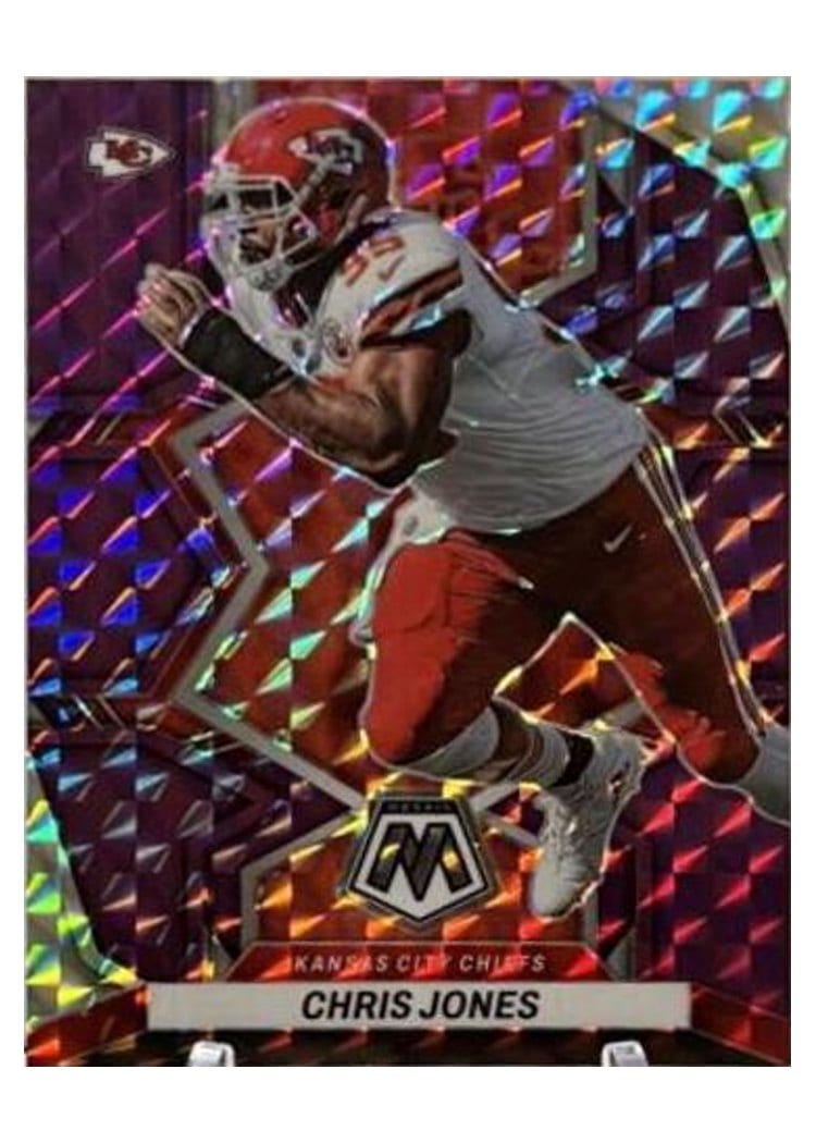 2022 Panini Mosaic Base Set Chris Jones #99 card