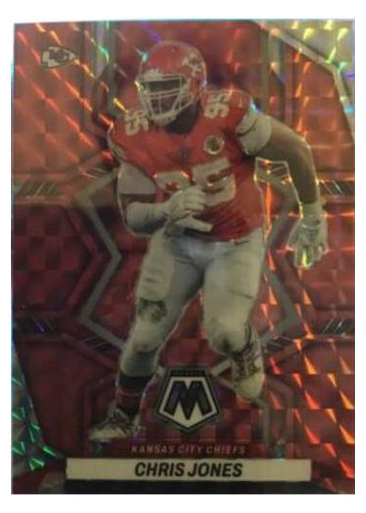 2022 Panini Mosaic Base Set Chris Jones #99 card