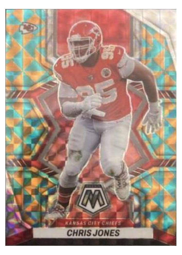 2022 Panini Mosaic Base Set Chris Jones #99 card