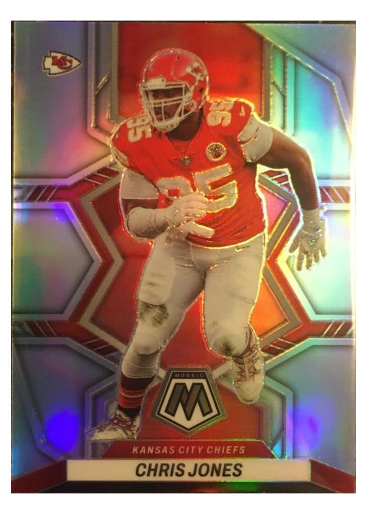 2022 Panini Mosaic Base Set Chris Jones #99 card