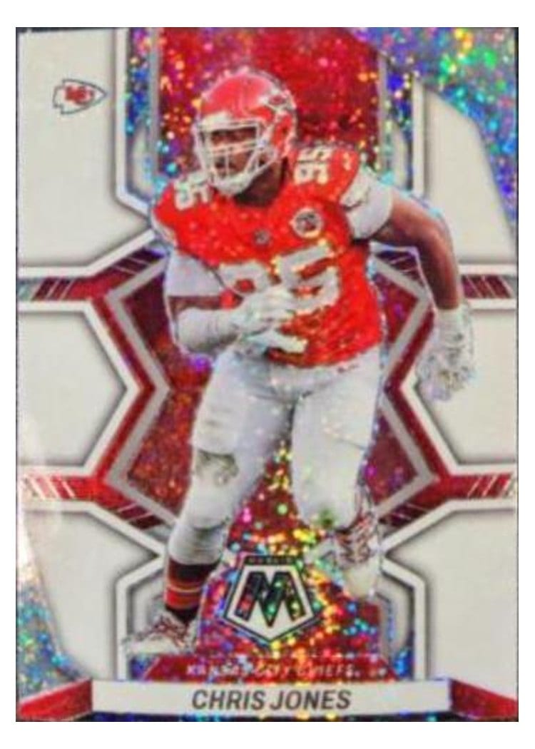 2022 Panini Mosaic Base Set Chris Jones #99 card