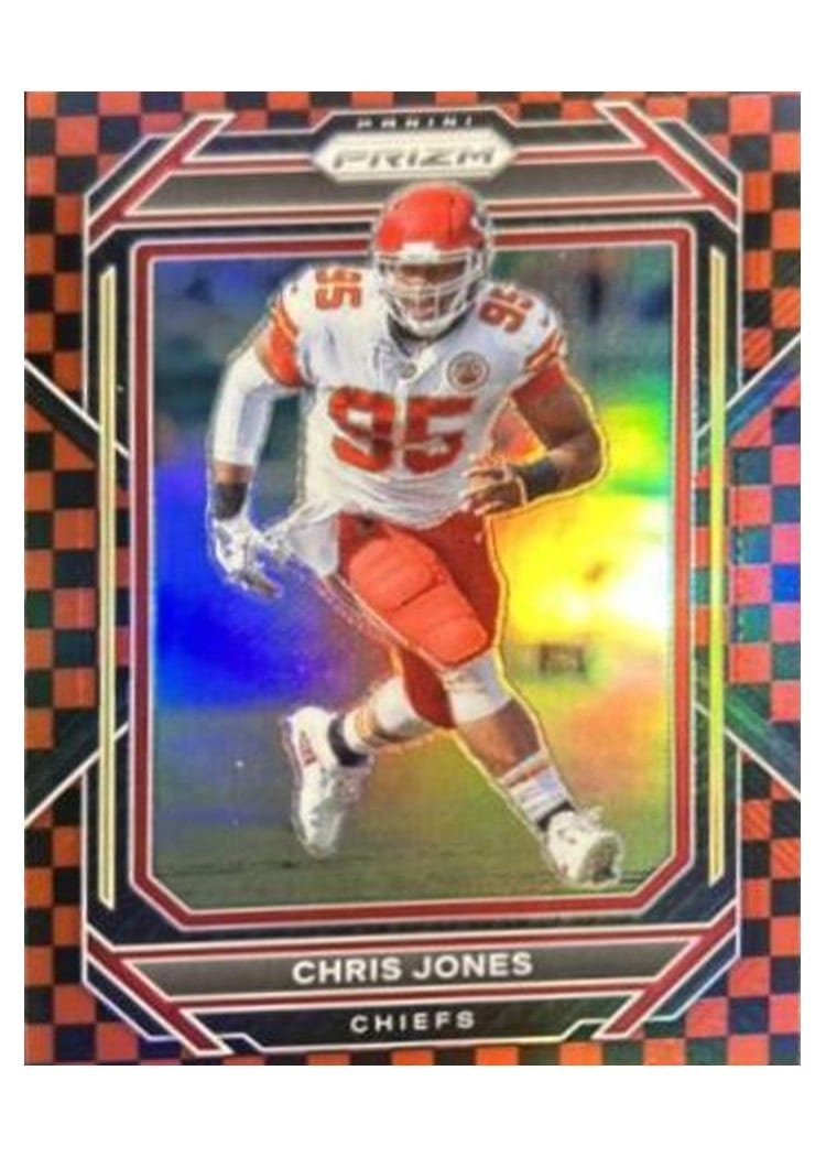 2022 Panini Prizm Base Set Chris Jones #145 card