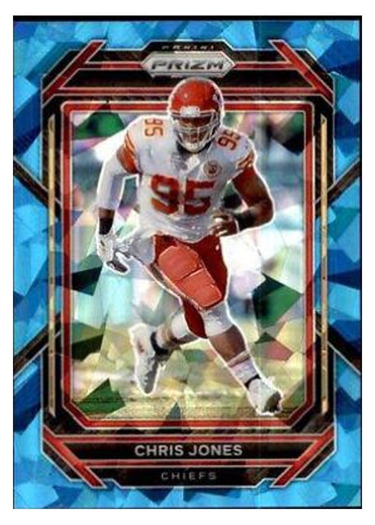 2022 Panini Prizm Base Set Chris Jones #145 card