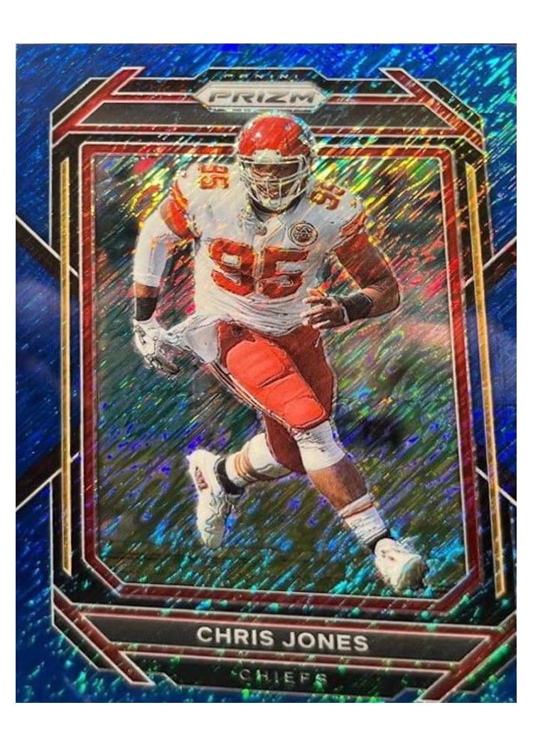 2022 Panini Prizm Base Set Chris Jones #145 card