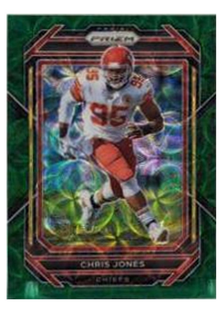 2022 Panini Prizm Base Set Chris Jones #145 card